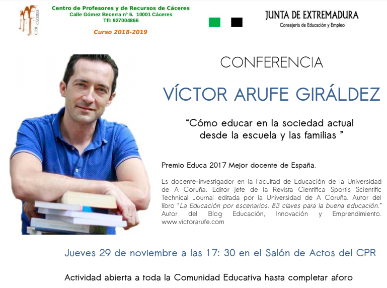 conferencia victor arufe giraldez 1