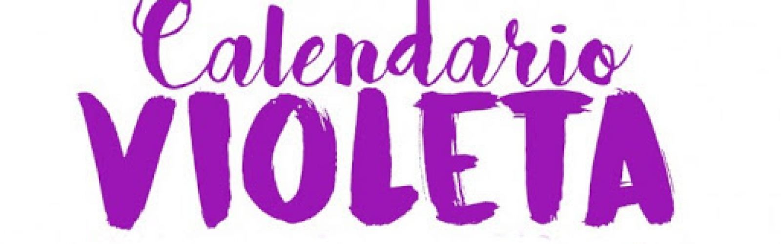 calendario violeta