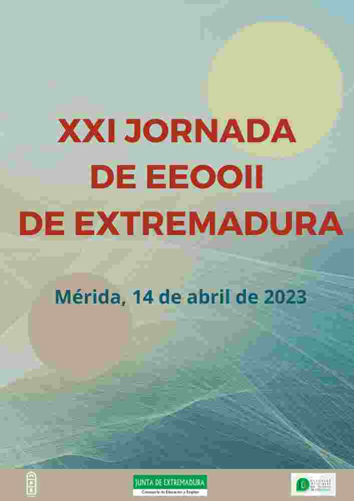 cartel XXI JORNADA EEOOII de extremadura